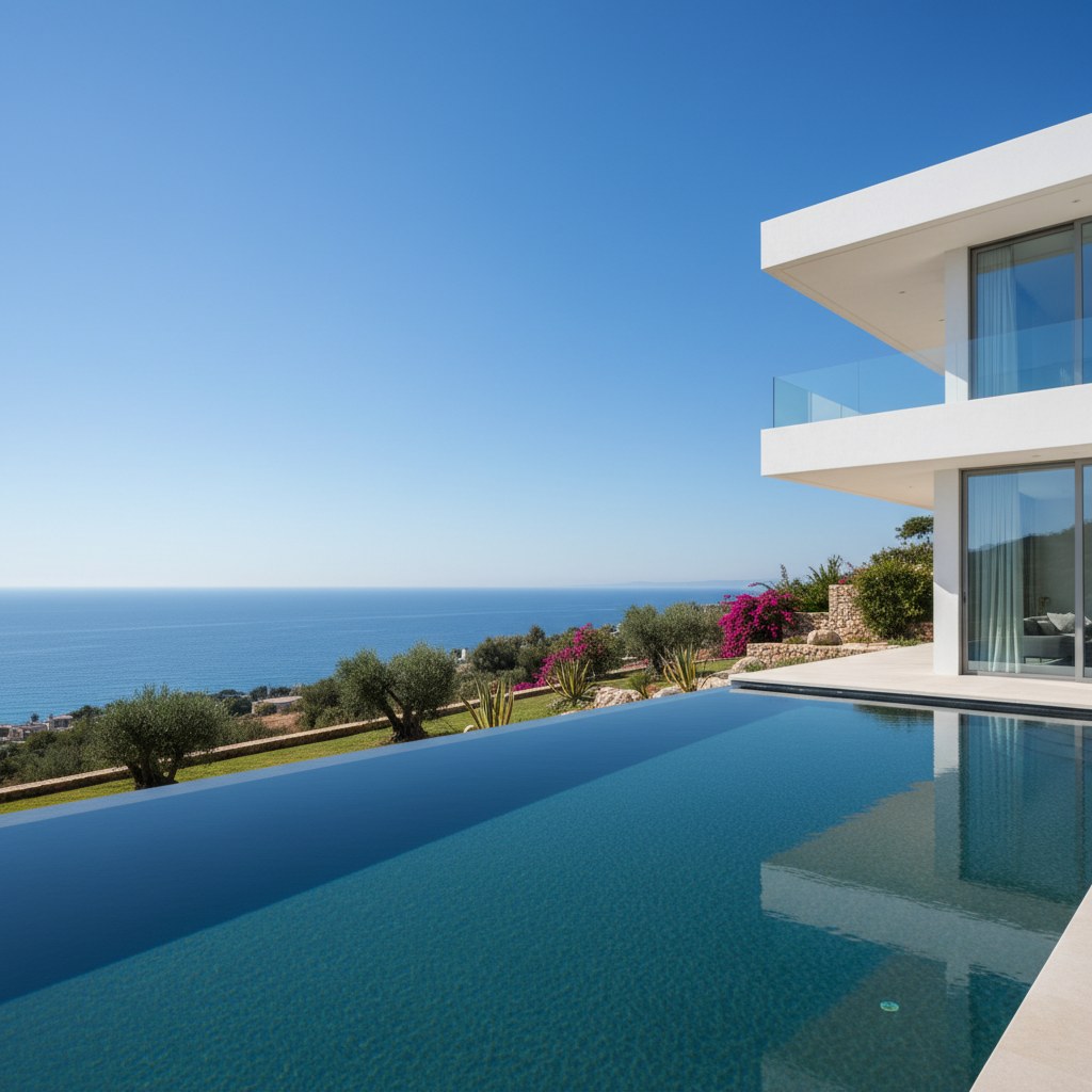 Çeşme Yazlık projesi — deniz manzaralı tatil evi